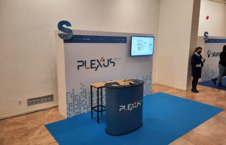 Estand de Plexus Tech en el Foro de Murcia