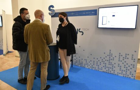 Estand de Plexus Tech en el Foro sobre salud