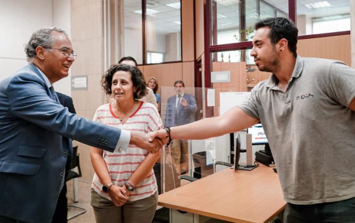 Representantes de Plexus Tech y de la Comunidad de Madrid dieron el pistoletazo de salida al nuevo sistema.