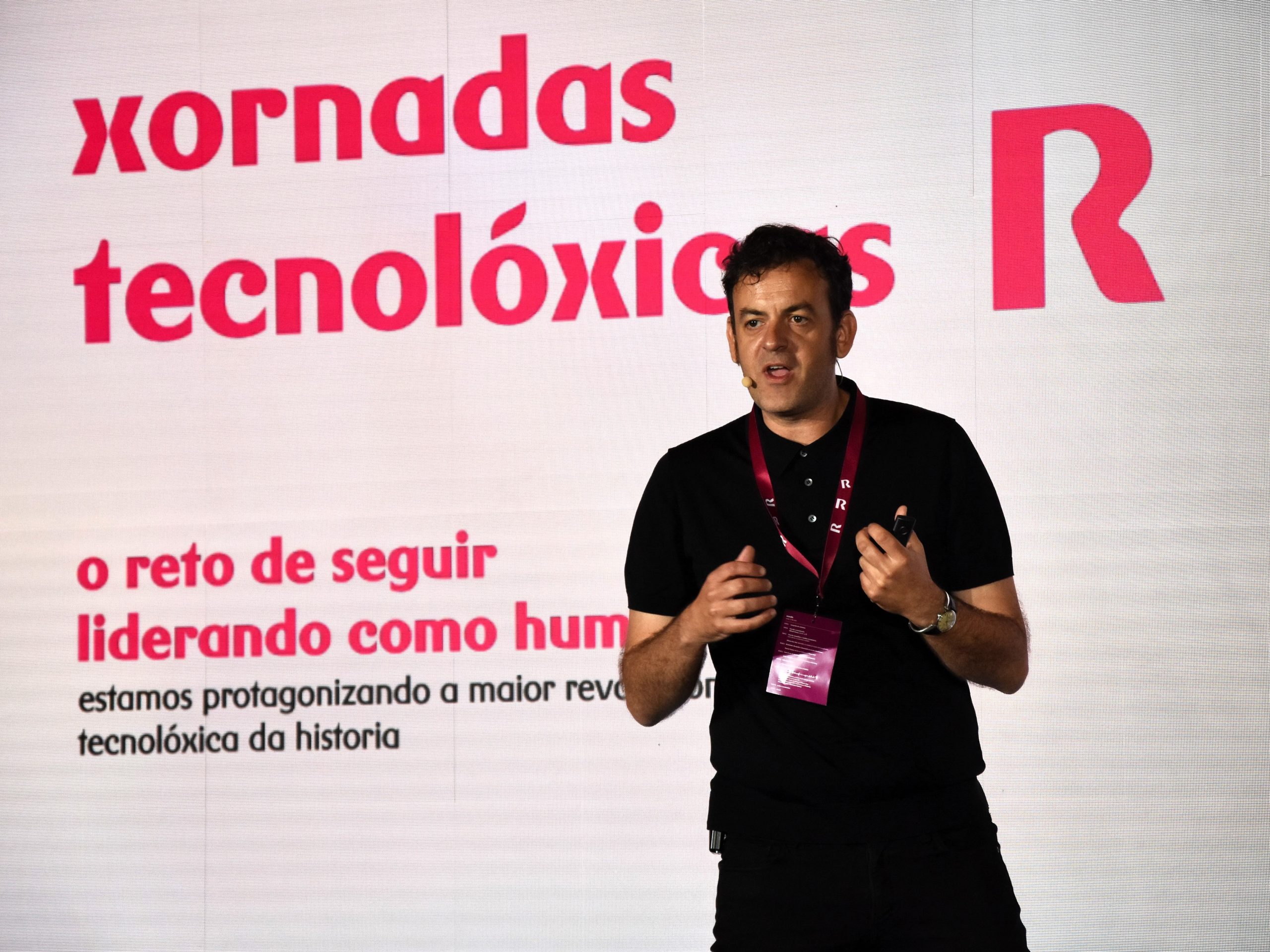 Ramón Bueno, de Plexus Tech, durante su ponencia