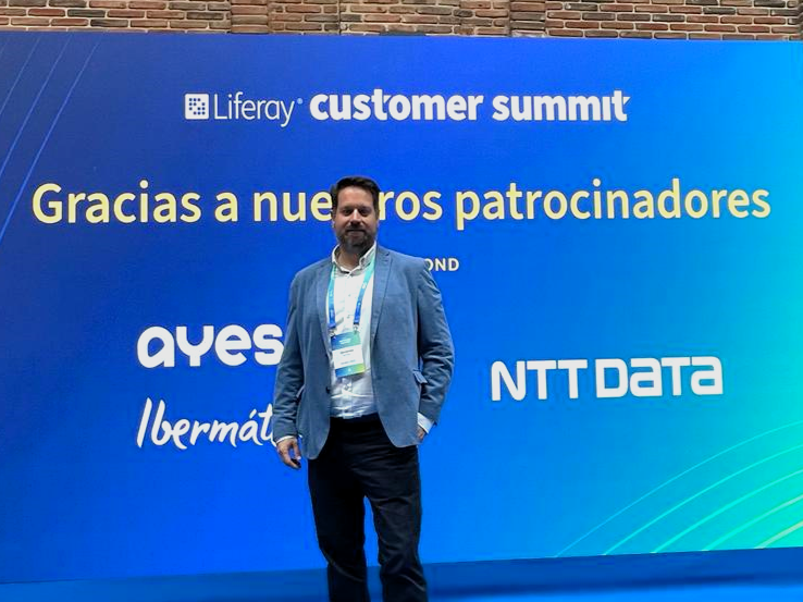 Christian Sanz en Liferay Customer Summit