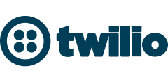 Logotipo de Twilio. Accede al sitio web de Twilio. Se abre en pestaña nueva.